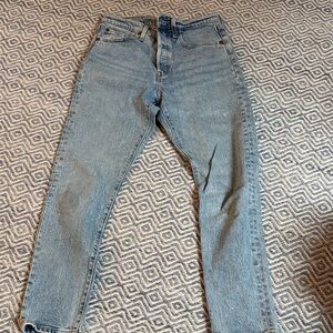 Levi's Light Blue Straight Leg Women's Jeans